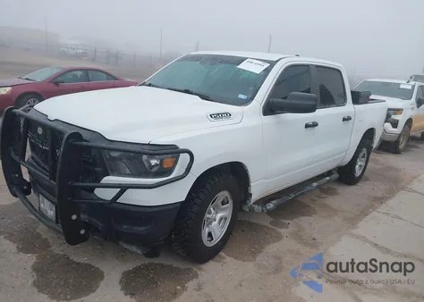 2023 Ram 1500 Tradesman 4X4 5'7 Box from USA, damaged, VIN 1C6SRFGT4PN553613